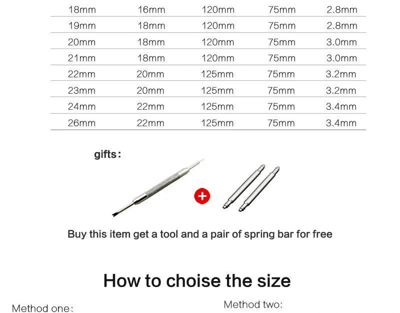 MAIKES Handmade Genuine Cow Leather Watch Band Vintage Black Watchband Watch Bracelet 20mm 22mm 24mm Watch Strap