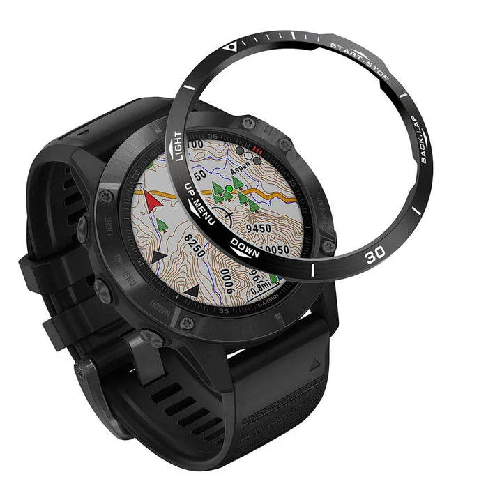 Metal Bezel Ring for Garmin Fenix 6X Pro/Sapphire