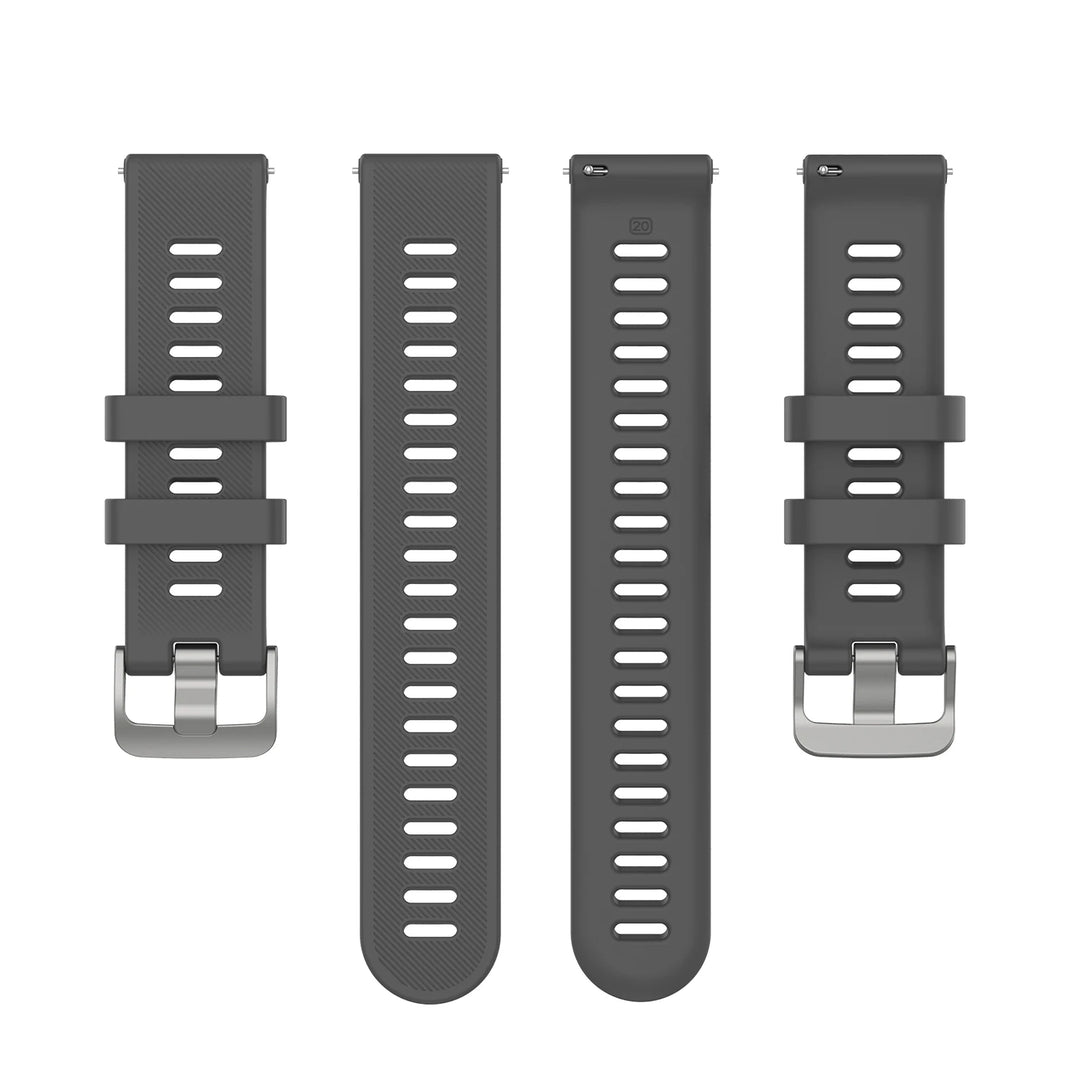 20mm Silicone Watch Strap for Garmin Forerunner, Vivoactive & Venu