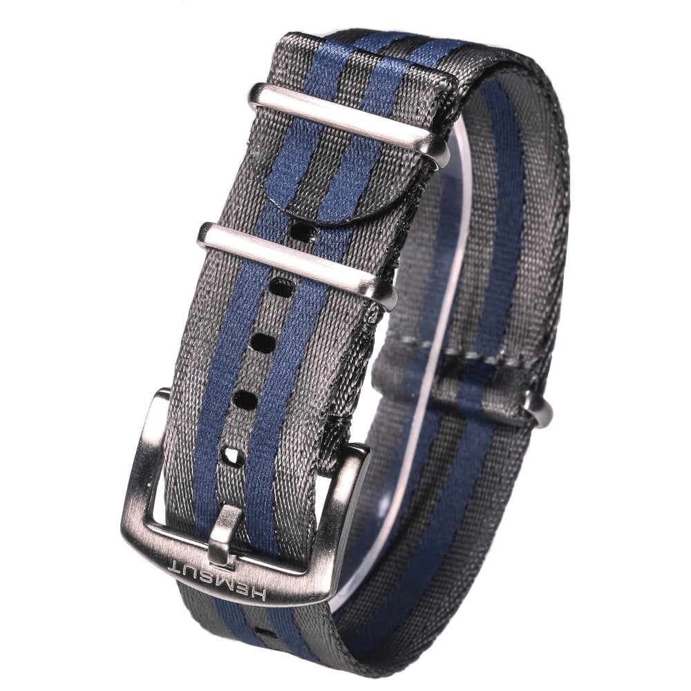 High-Quality Nylon Military Watch Strap – 18/20/22mm (007 Style)