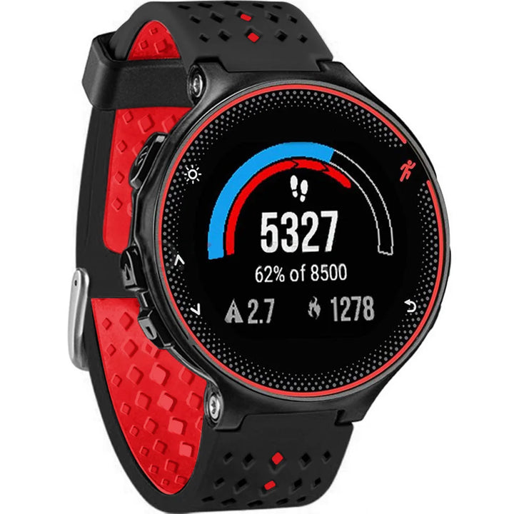 Silicone Replacement Strap for Garmin Forerunner 235/220/230/620/630/735XT