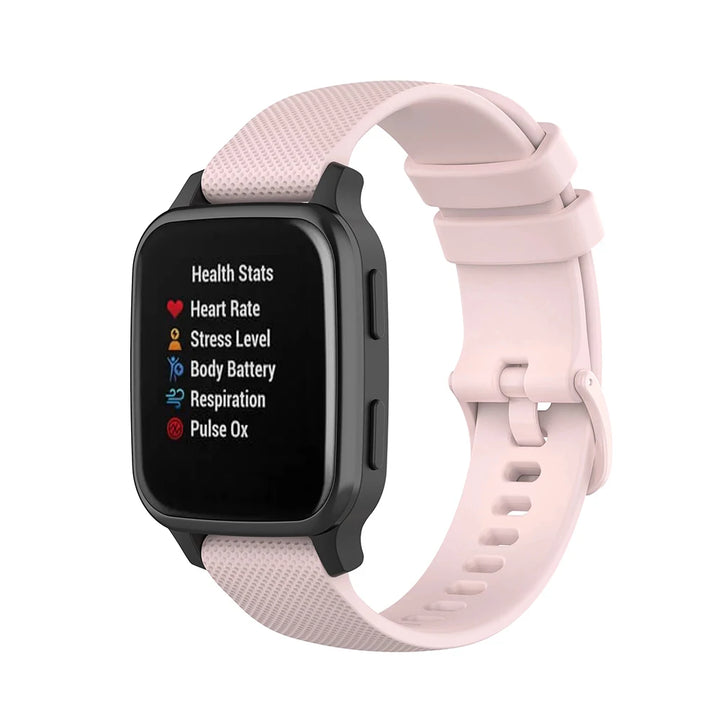 20mm Silicone Strap for Garmin Venu SQ/Venu 2 Plus & Amazfit Bip S/U