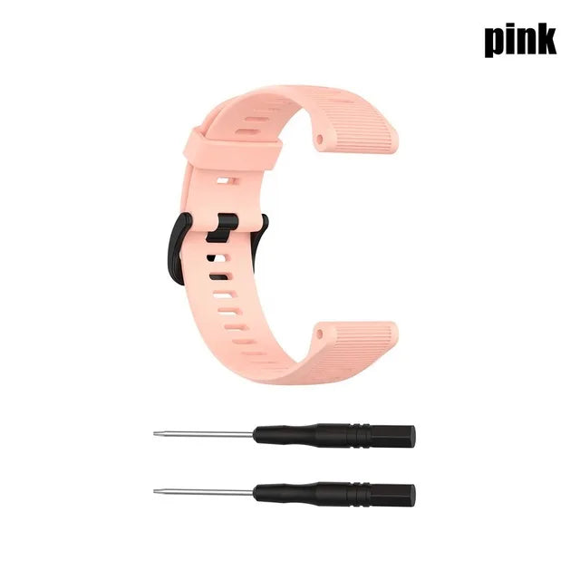 22mm Soft Silicone Strap for Garmin Forerunner & Fenix Series