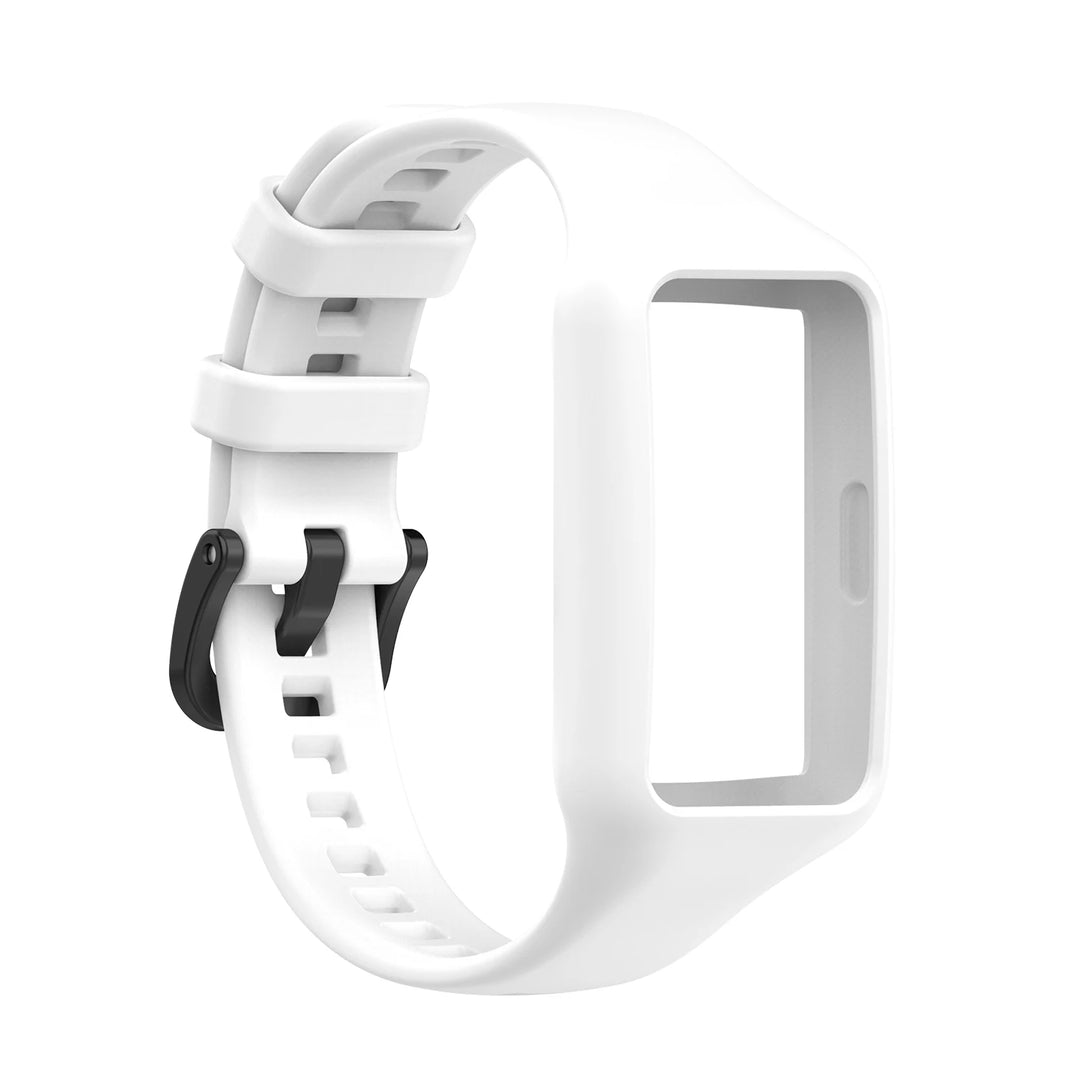 Silicone Strap with Case for Huawei Band 6/7 & Honor Band 6/7
