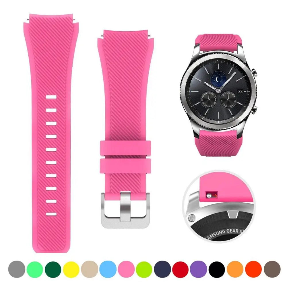 Universal Silicone Watch Band 20/22mm