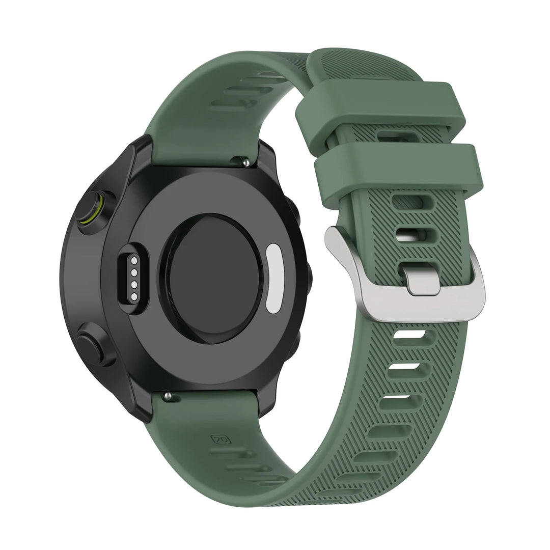 20mm Silicone Watch Strap for Garmin Forerunner, Vivoactive & Venu
