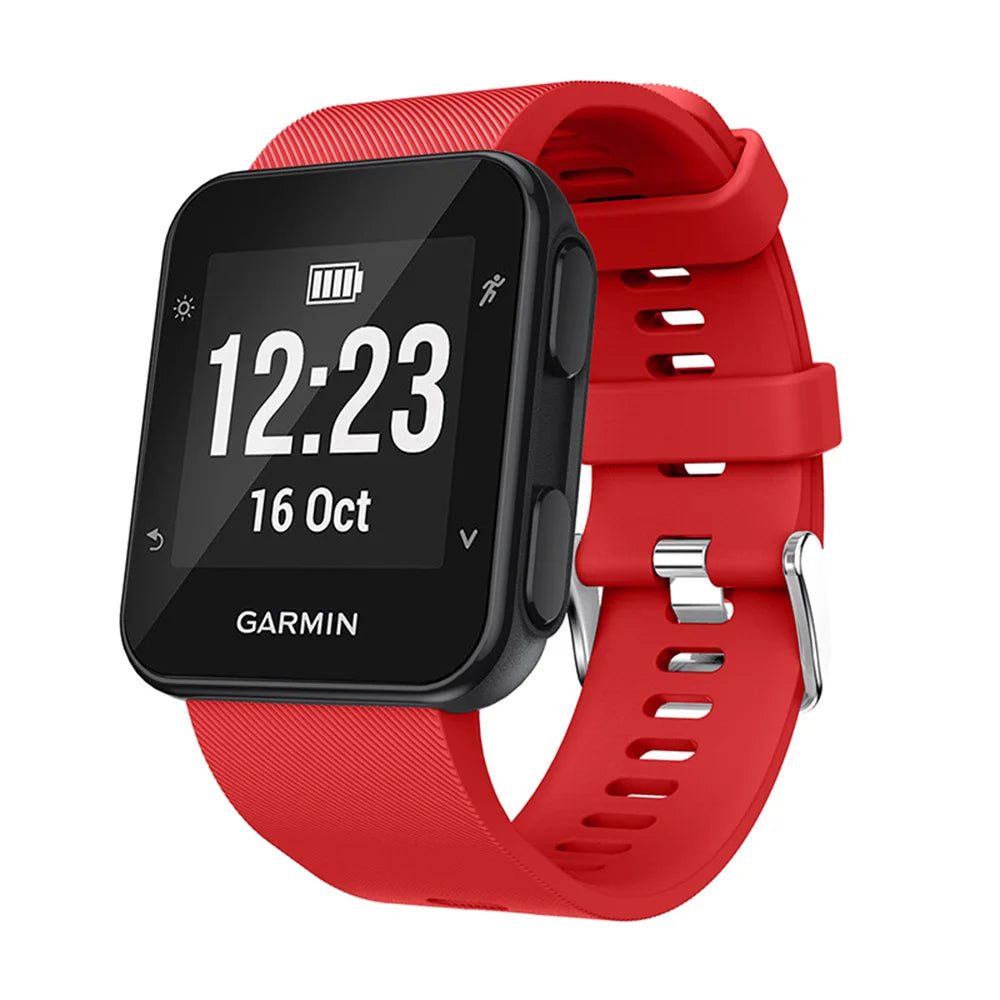 Silicone Watch Strap for Garmin Forerunner 35 – Replacement Band