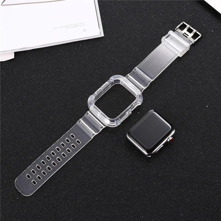 Silicone Watch Strap for Apple Watch (38–44mm)