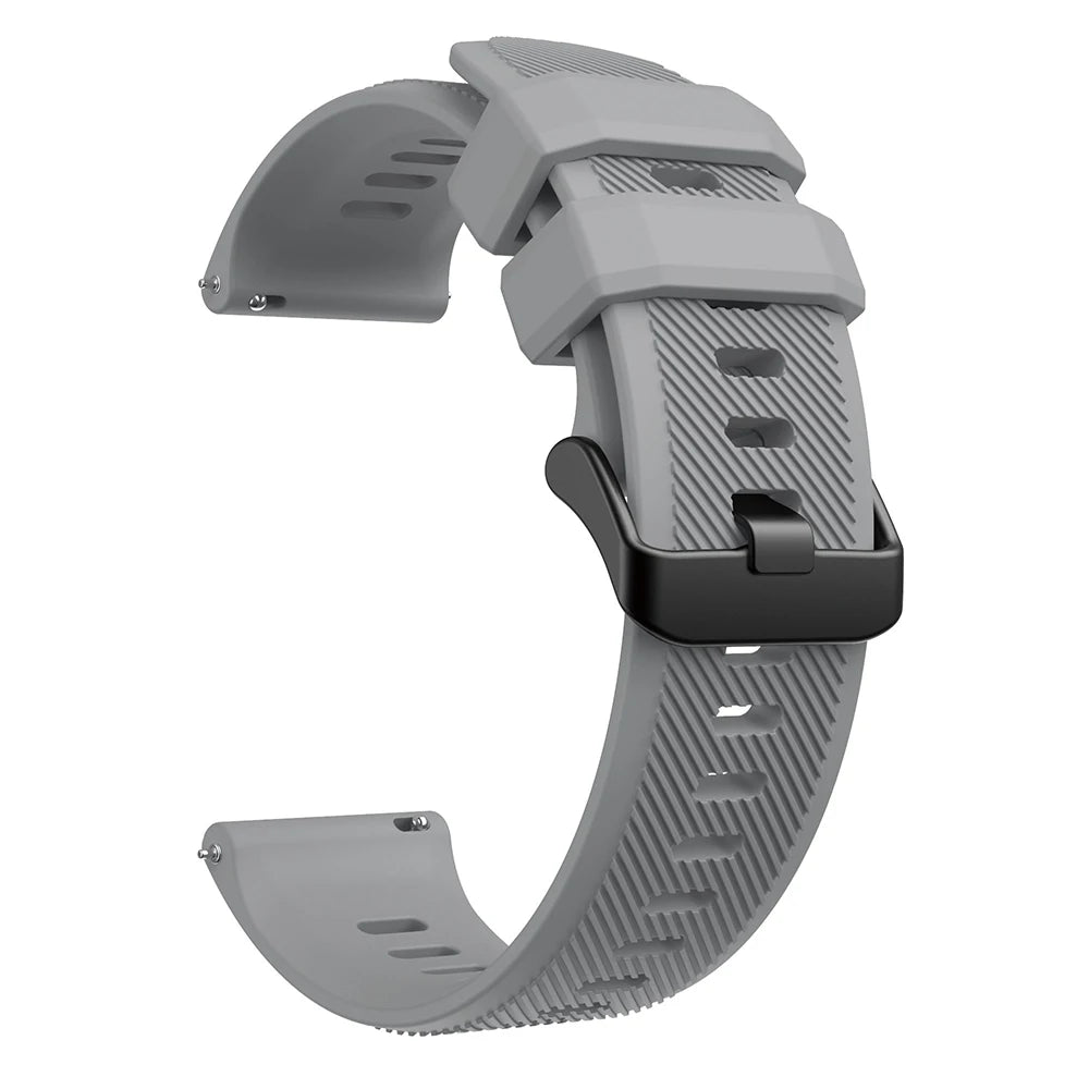 22mm Silicone Watch Strap for Garmin Forerunner 745