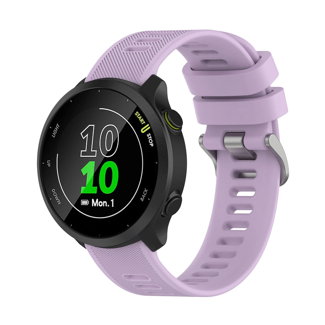 20mm Silicone Watch Strap for Garmin Forerunner, Vivoactive & Venu