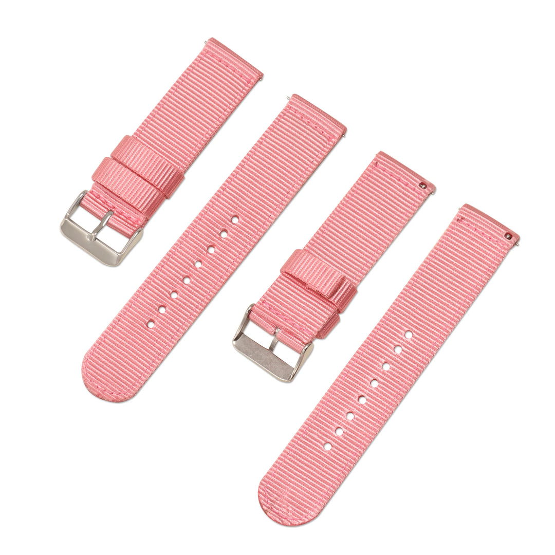 18mm 20mm 22mm 24mm Quick Release Watch Band Canvas Nylon Watch Strap for Garmin Fenix 5x Gps for Huawei Gt2 Wristband Bracelet