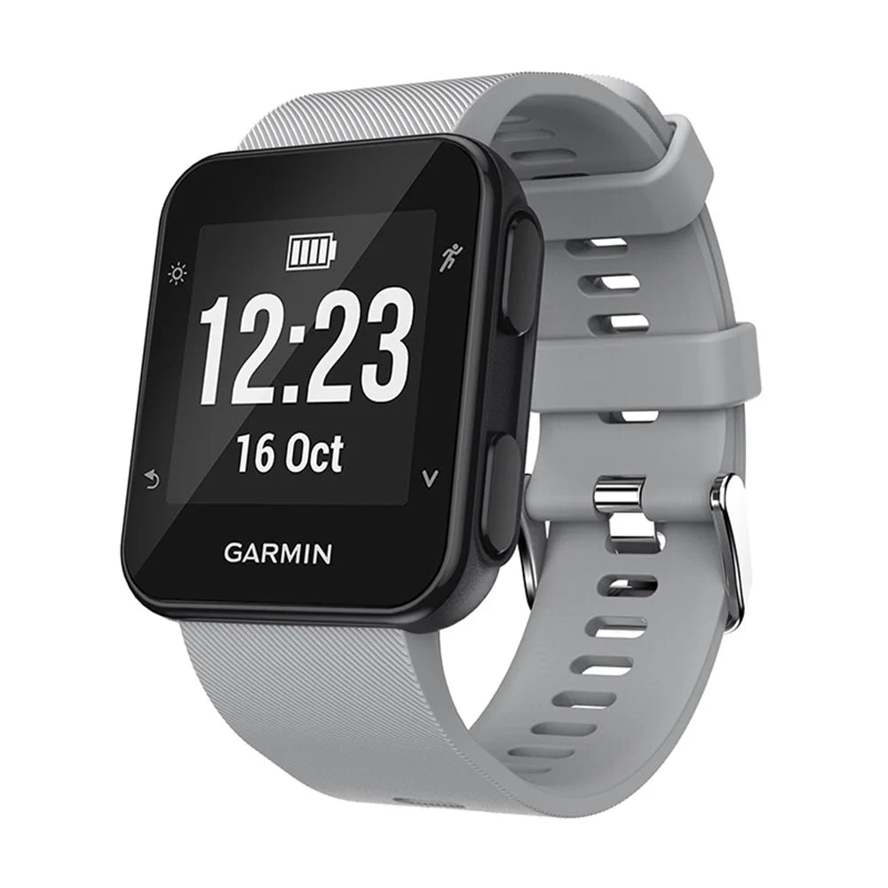 Silicone Watch Strap for Garmin Forerunner 35 – Replacement Band
