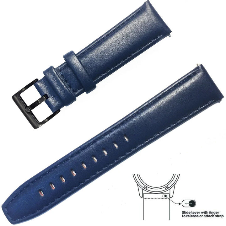 Universal Silicone Watch Strap 20mm/22mm for Samsung, Huawei & Amazfit