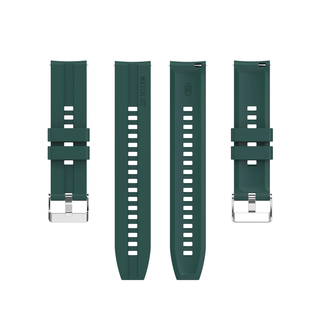 22mm Silicone Watch Strap for Huawei GT2 Pro, GT3 & Honor Magic 2 – 46mm