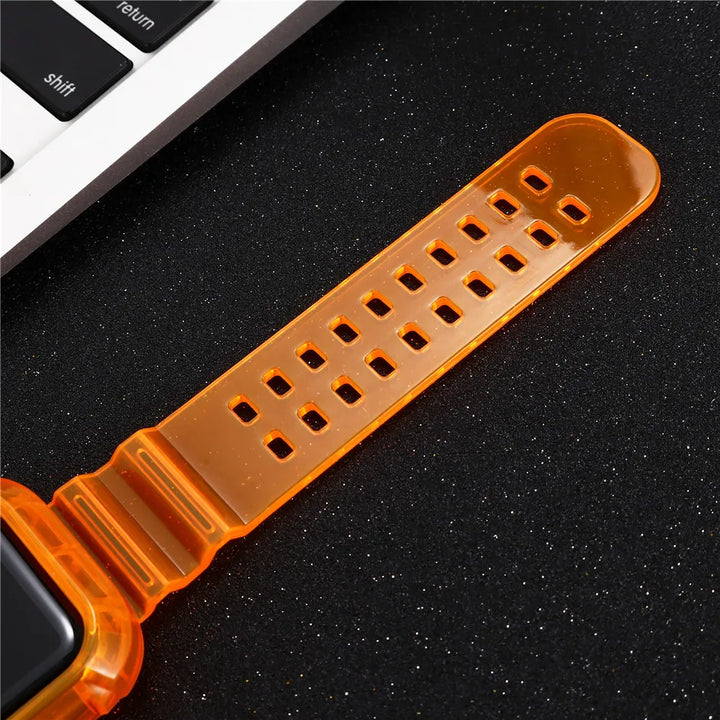 Silicone Watch Strap for Apple Watch (38–44mm)