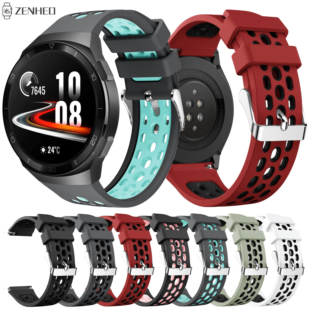 22mm Silicone Strap for Huawei Watch GT 2e