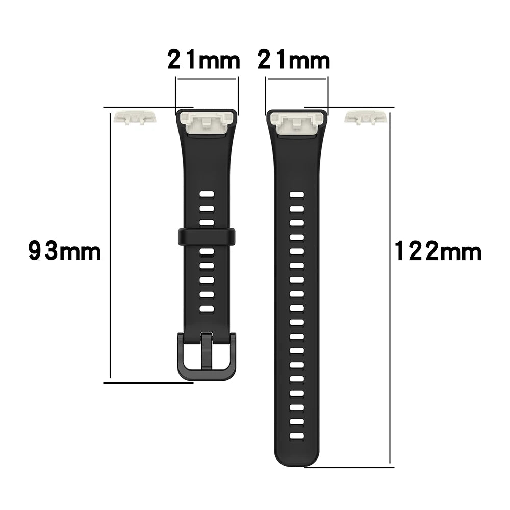Silicone Strap for Huawei Band 6 Pro & Honor Band 6/7