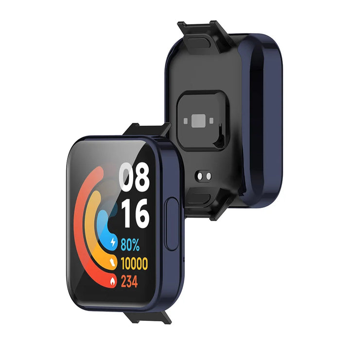 Electroplated TPU Protective Case for Redmi Watch 2 Lite – Full Screen Bumper