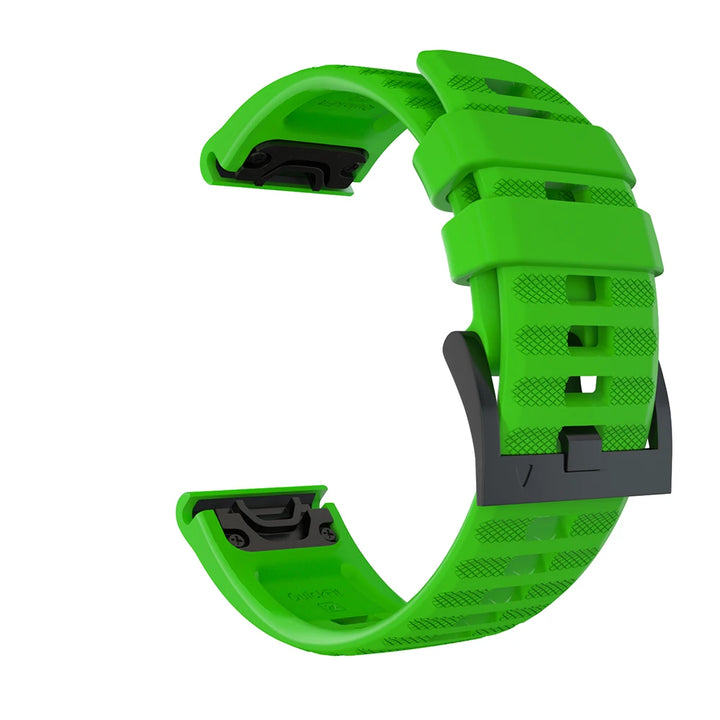 Quick-Fit Silicone Watch Strap – 22–26mm for Garmin Fenix & Epix