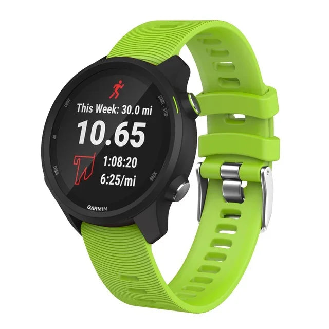 Colorful 20mm Silicone Strap for Garmin Forerunner & Vivomove