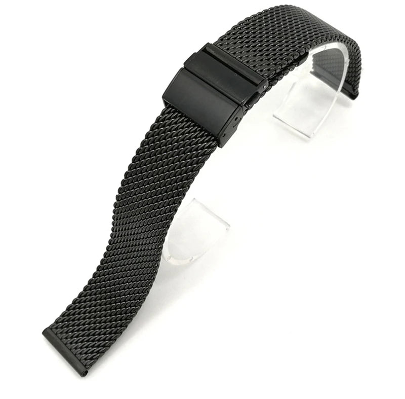 Premium Stainless Steel Watch Strap 18–22mm Quick Release