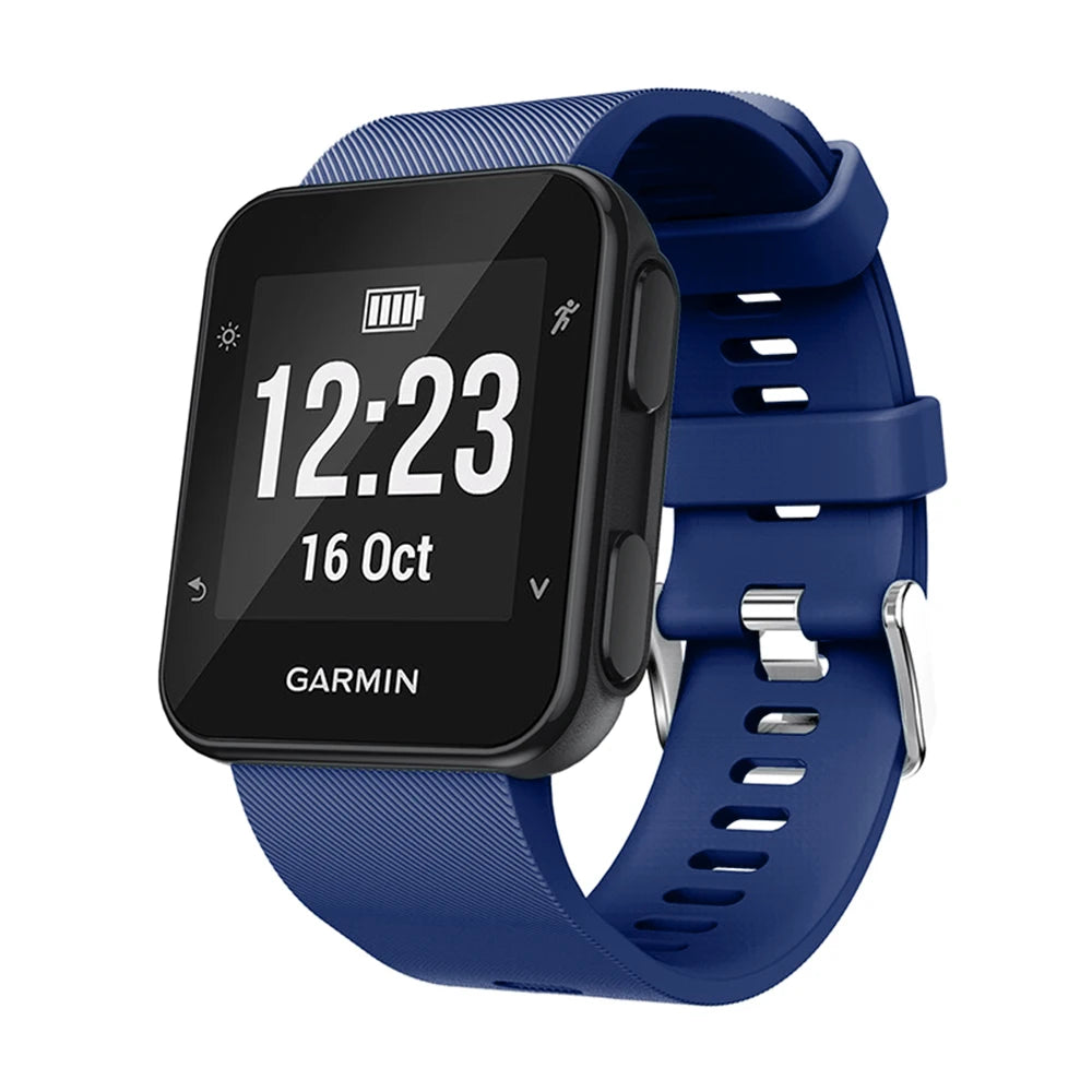 Silicone Watch Strap for Garmin Forerunner 35 – Replacement Band