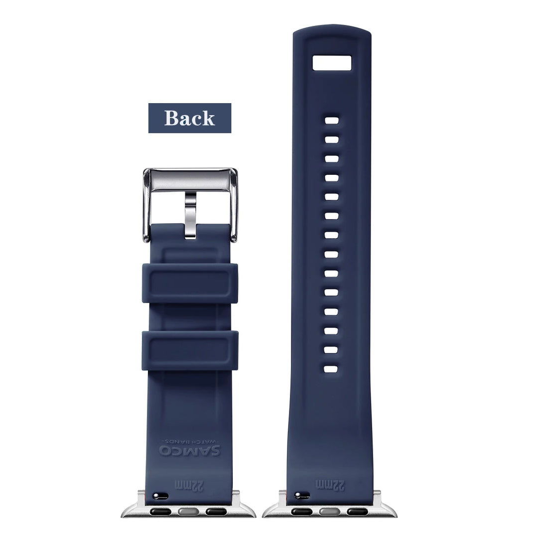 New Silicone Rubber Apple Watch Band 38–45mm