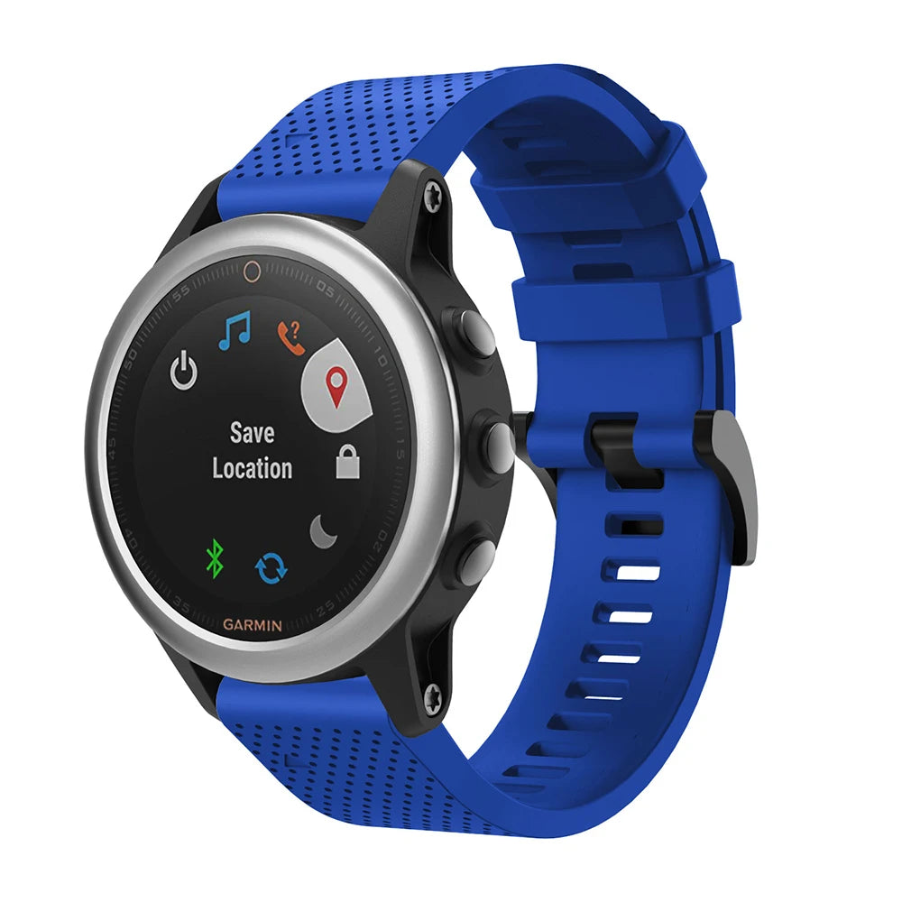 20mm Quick-Release Silicone Strap for Garmin Fenix 5S/6S/7S
