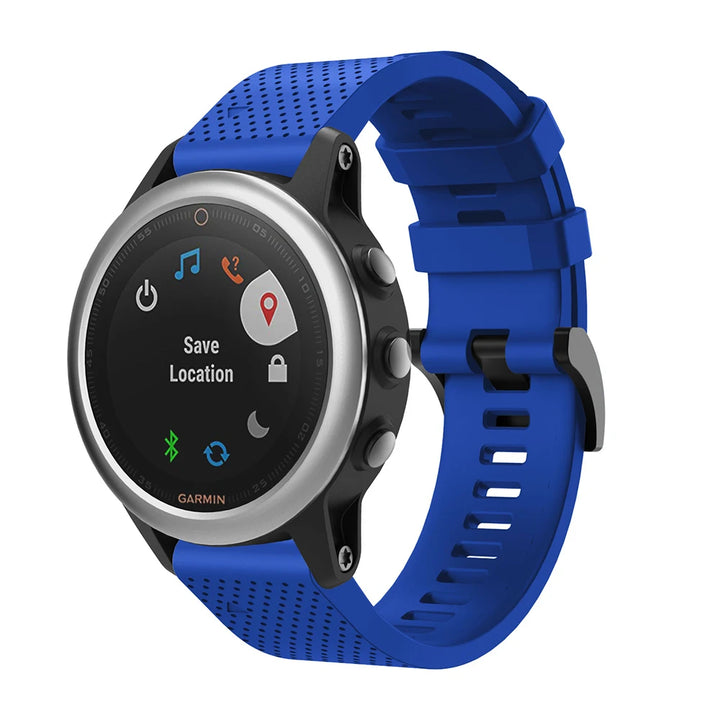 20mm Quick-Release Silicone Strap for Garmin Fenix 5S/6S/7S