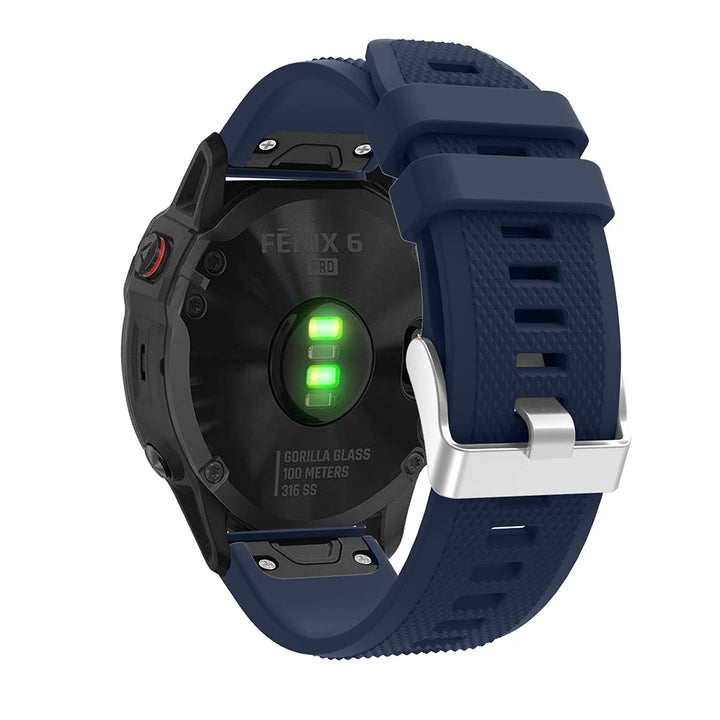 22mm Quick-Fit Silicone Strap – Garmin Fenix, EPIX & Tactix