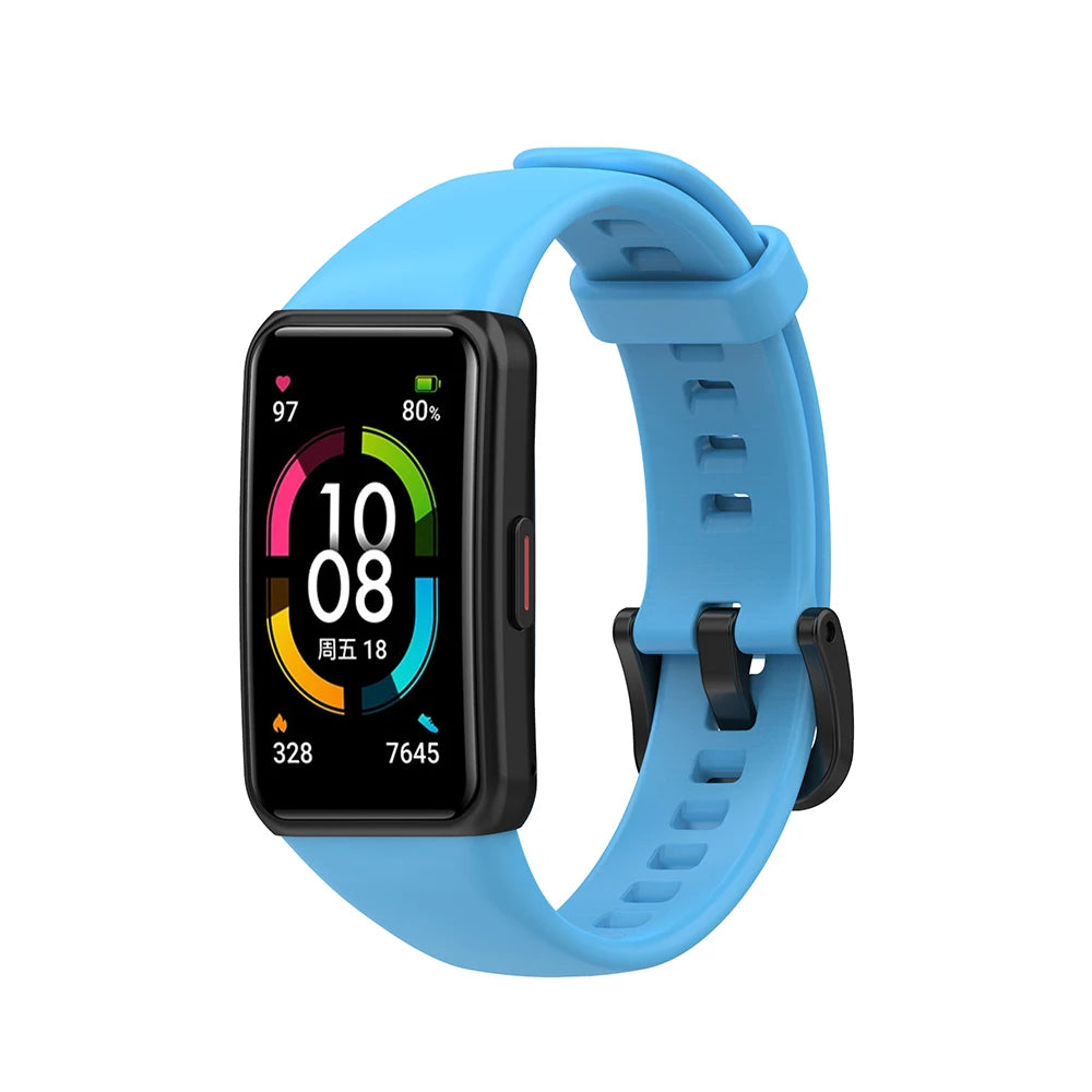 Silicone Strap for Huawei Band 6 Pro & Honor Band 6/7