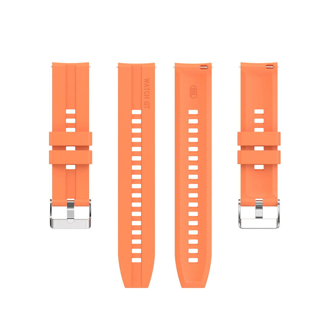 22mm Silicone Watch Strap for Huawei GT2 Pro, GT3 & Honor Magic 2 – 46mm