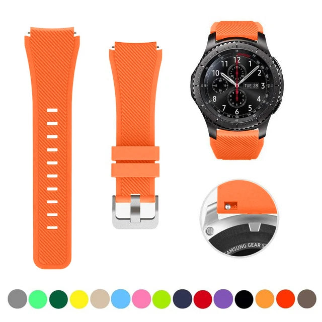 Universal Silicone Watch Band 20/22mm