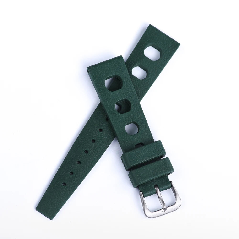 New FKM Originality Fluororubber Watch Strap 20mm 22mm Quick Release For Men Diving Watchbands