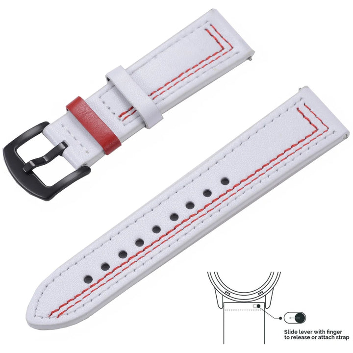 Universal Silicone Watch Strap 20mm/22mm for Samsung, Huawei & Amazfit