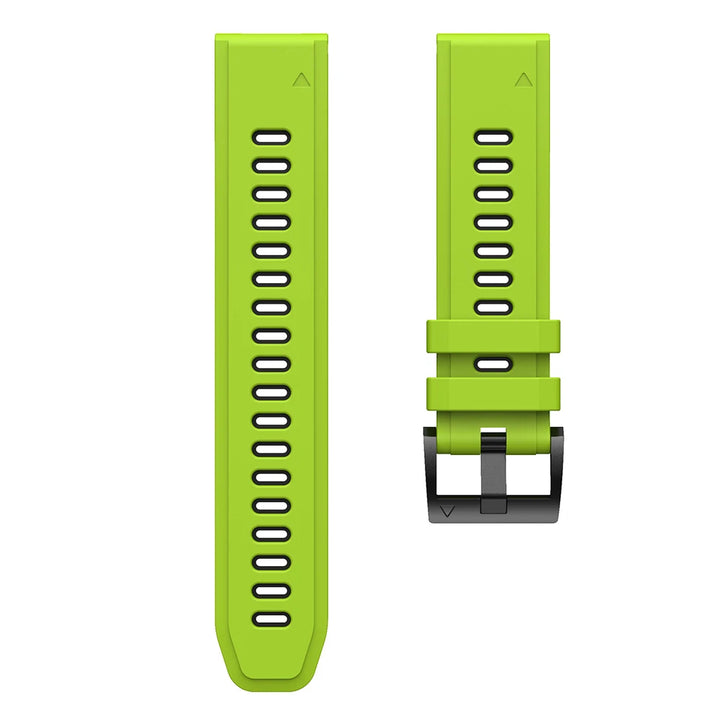 QuickFit Silicone Strap for Garmin Fenix Series (22-26mm)