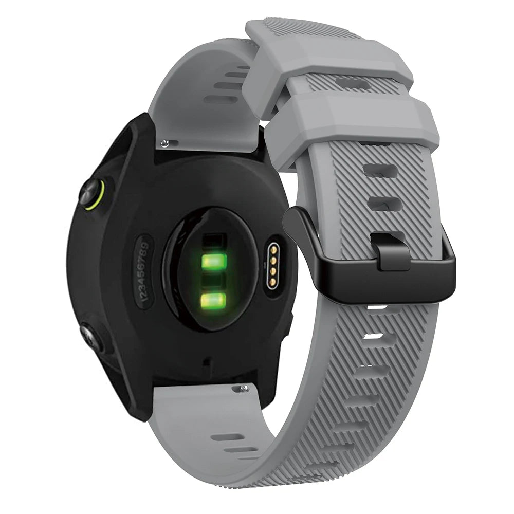 22mm Silicone Watch Strap for Garmin Forerunner 745