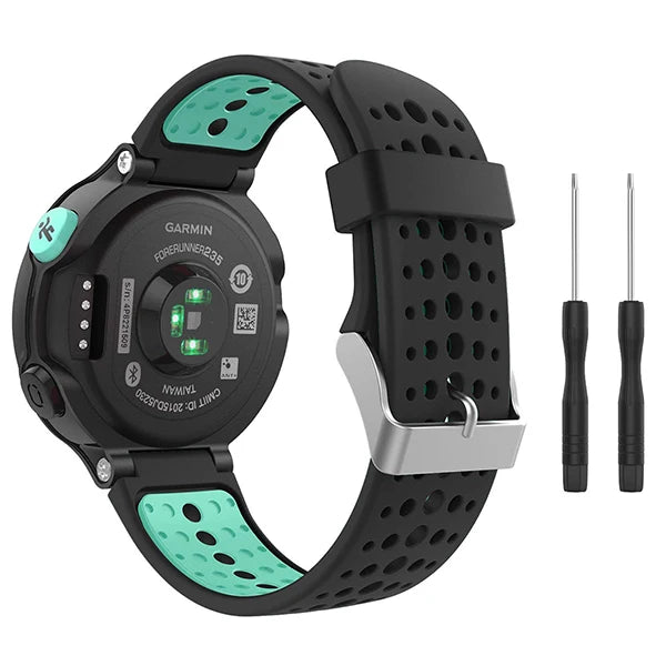 Silicone Watch Strap for Garmin Forerunner Series with Removal Tool
