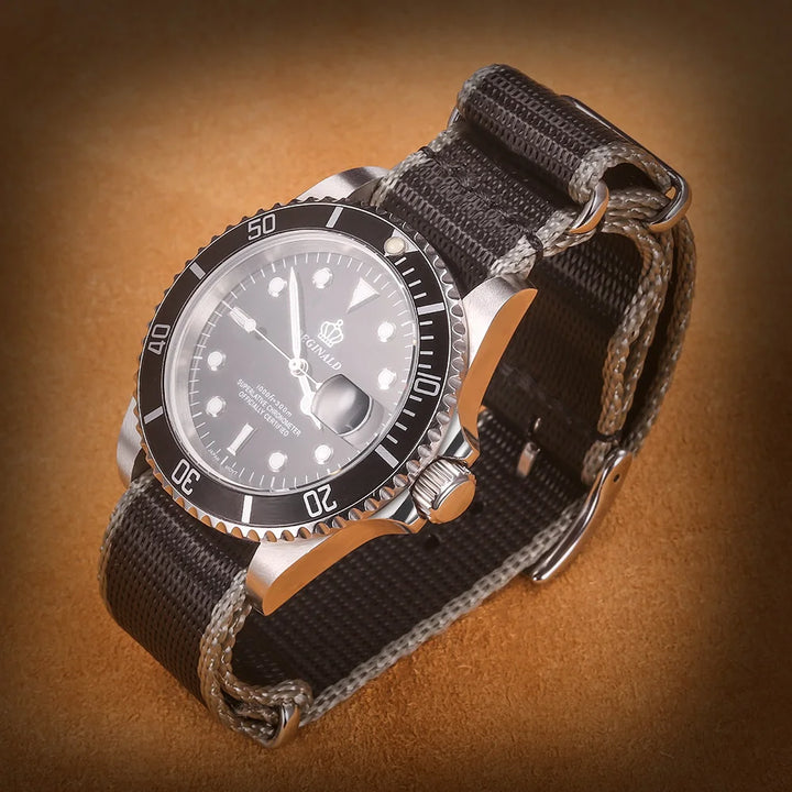 HEMSUT One-Piece Nylon Watch Strap (18-24mm)