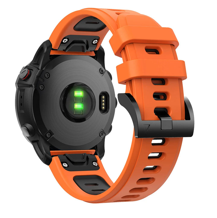 QuickFit Silicone Strap for Garmin Fenix Series (22-26mm)