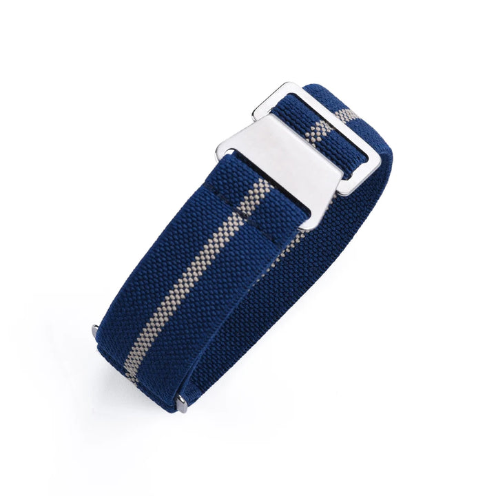 NATOBELT 60s French Troops Parachute Bag Elastic Strap 20mm 22mm Nylon Watchbands Man's Universal Smart Watch Fabric Wristband