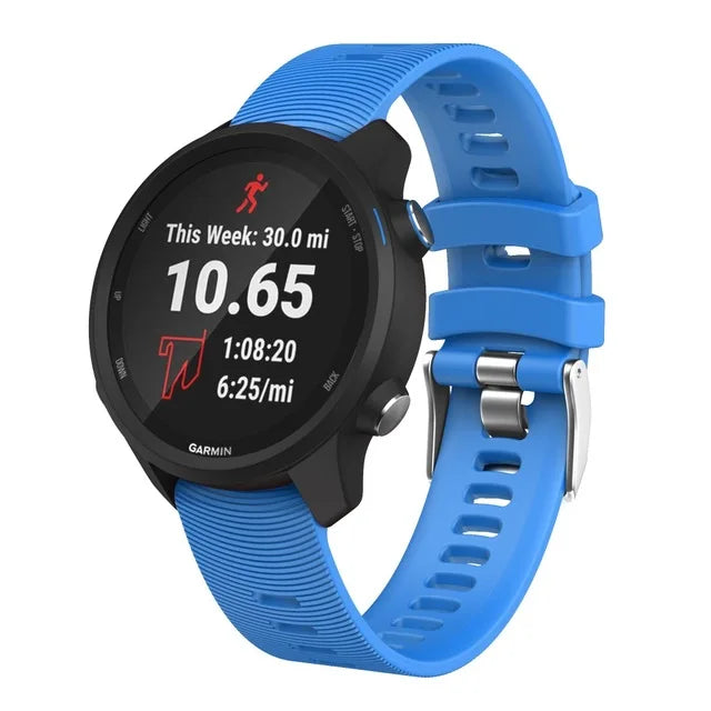 Colorful 20mm Silicone Strap for Garmin Forerunner & Vivomove