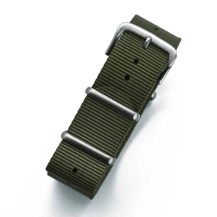 NATOBELT High Quality Nylon Sailcloth Strap 20mm 22mm Watchbands Military Army Watch Strap Replace Accessories
