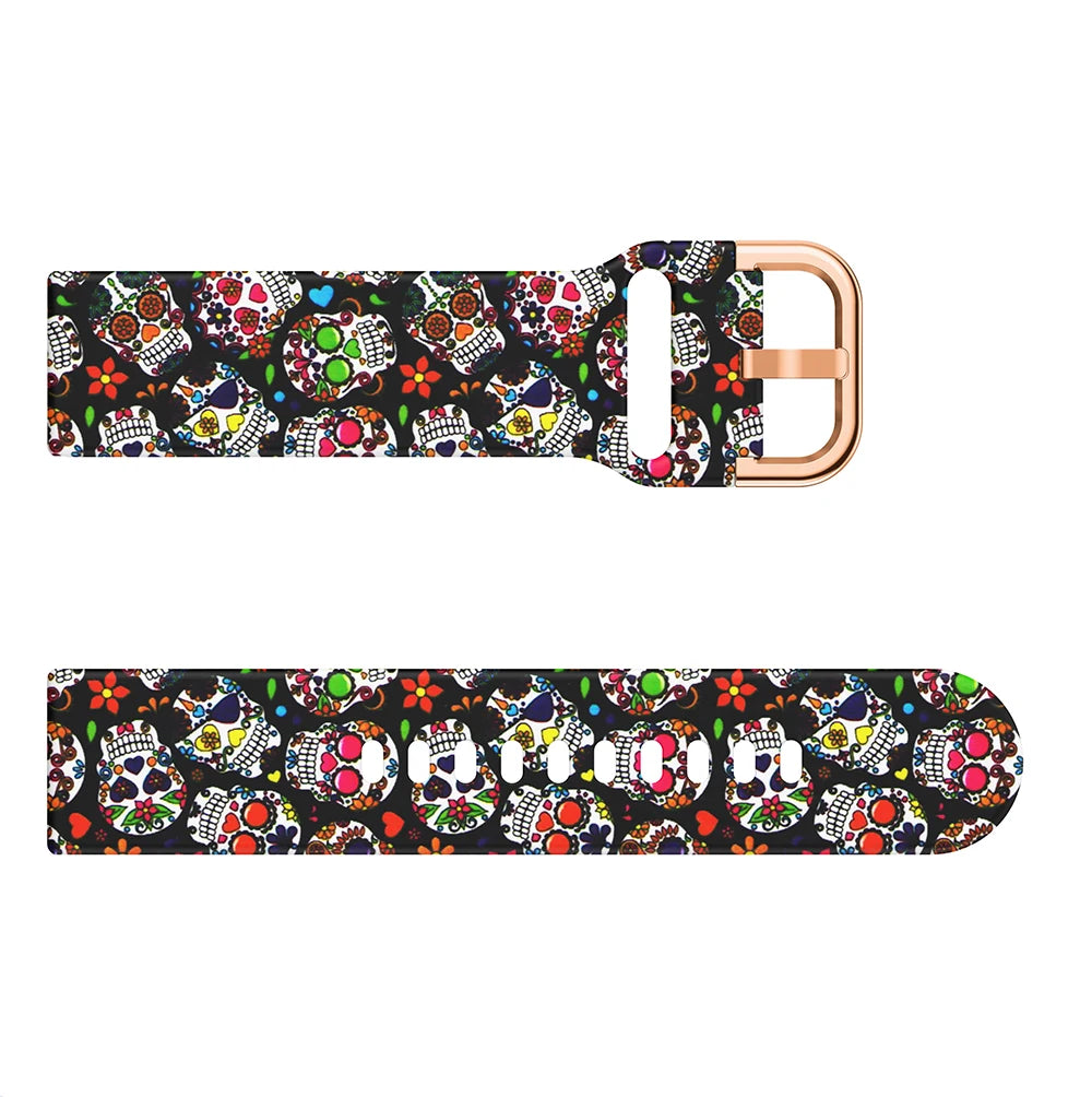 Silicone Watch Strap – 20/22mm for Huawei GT2/GT3 & Garmin Forerunner