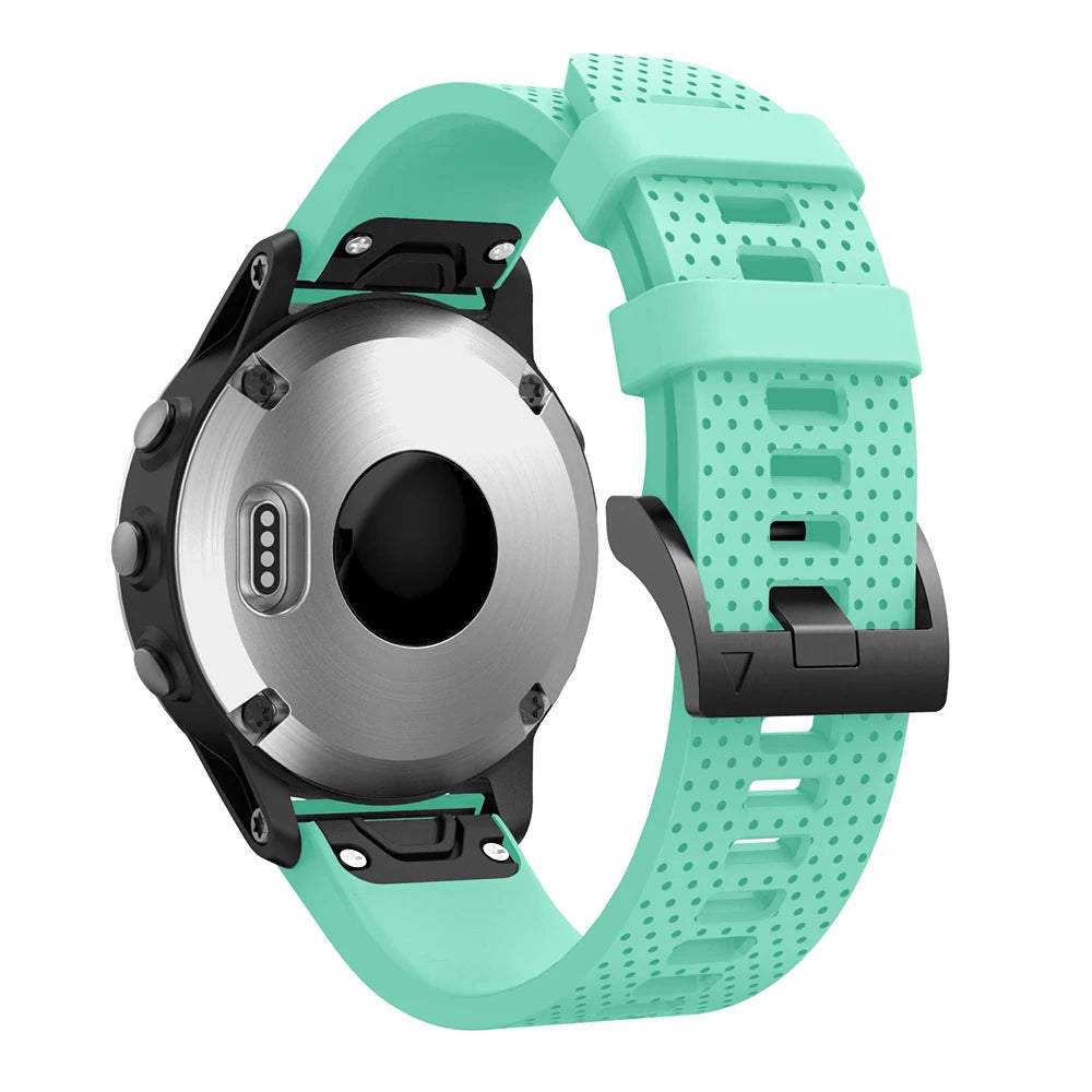 20mm Quick-Release Silicone Strap for Garmin Fenix 5S/6S/7S