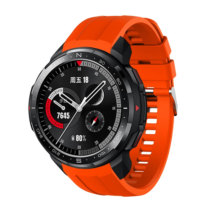 22mm Silicone Watch Strap for Huawei Honor Watch GS Pro