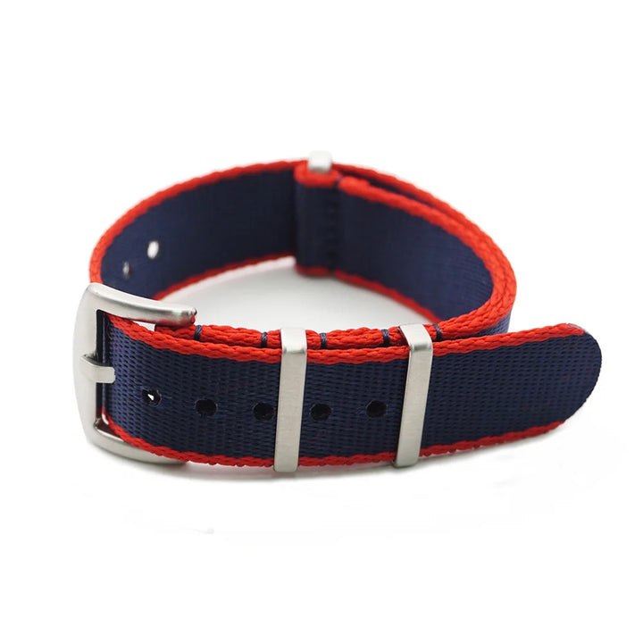 NATOBELT High Quality Army Sports Nylon Seatbelts Sailcloth Strap 20mm 22mm Fabric Nylon Watchbands For 007 Bond
