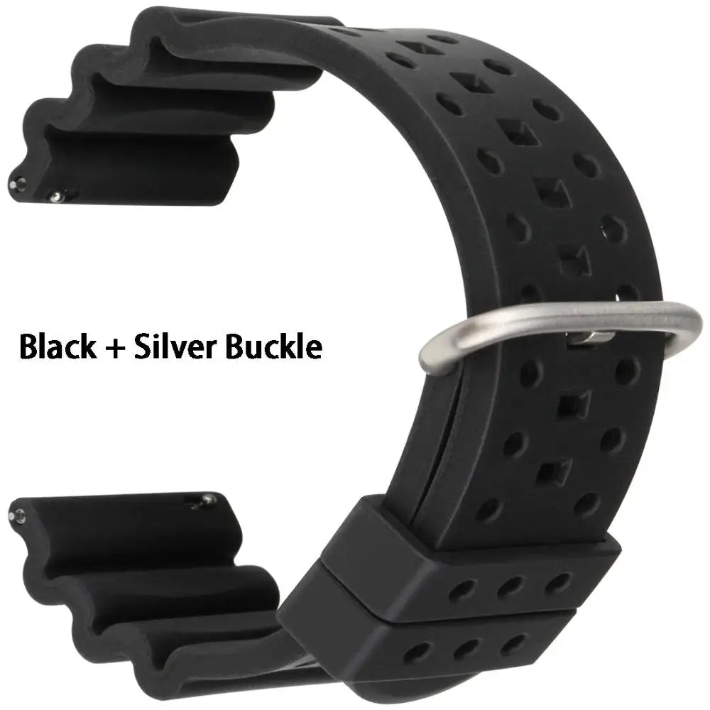 Quick Release Watch Bands 20mm 22mm 24mm Watch Accessories Sport Rubber Watch Strap Smart Watch Bracelet Belt