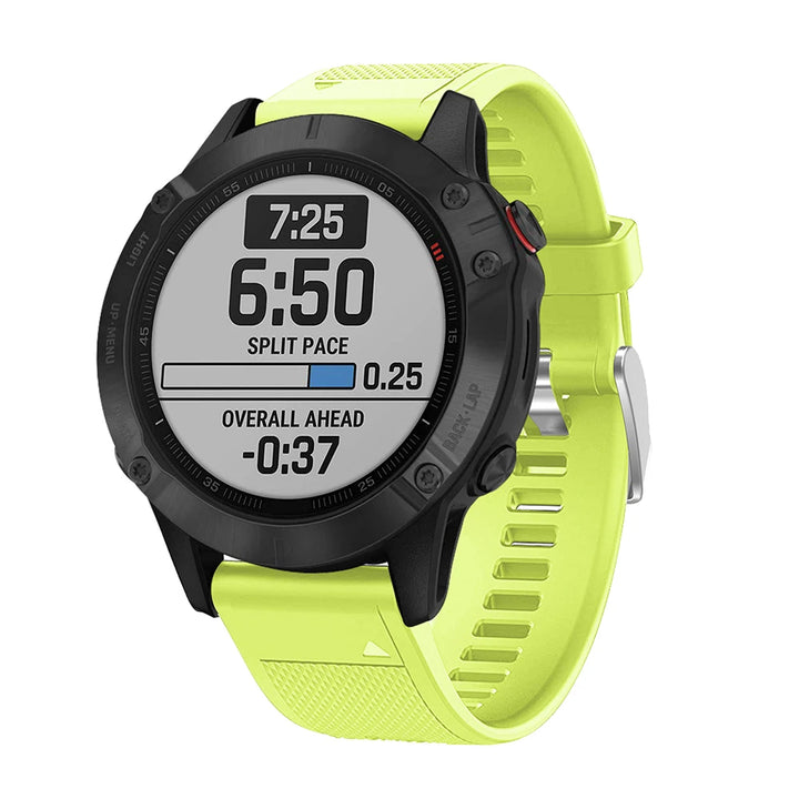 22mm Quick-Fit Silicone Strap – Garmin Fenix, EPIX & Tactix