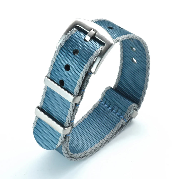 NATOBELT High Quality Army Sports Nylon Seatbelts Sailcloth Strap 20mm 22mm Fabric Nylon Watchbands For 007 Bond